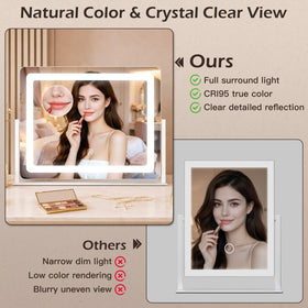 CraftCraze makeup mirror in a bathroom setting