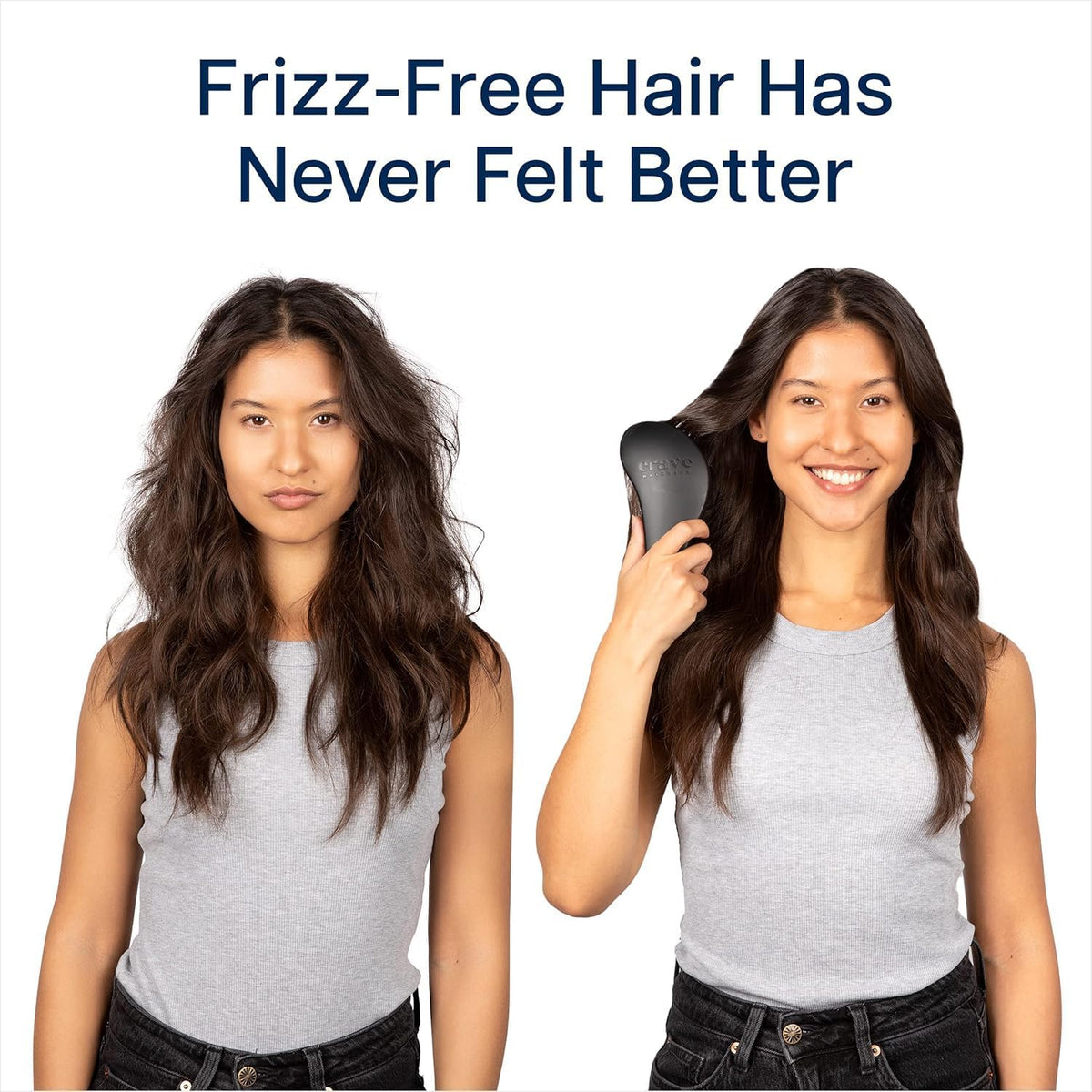 Crave Naturals Biggie Glide Thru Hair Brush packaging