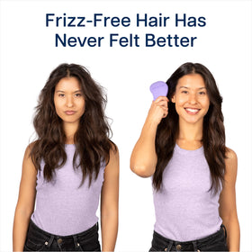 Crave Naturals Glide Thru Detangling Brush displayed with other hair care tools