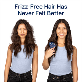 Crave Naturals Glide Thru Detangling Hair Brush in travel bag