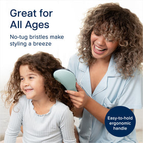 Crave Naturals Glide Thru Hair Brush in a lifestyle setting