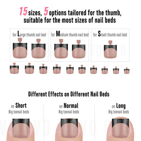 Creative nail art on NOVO OVO toenail tips