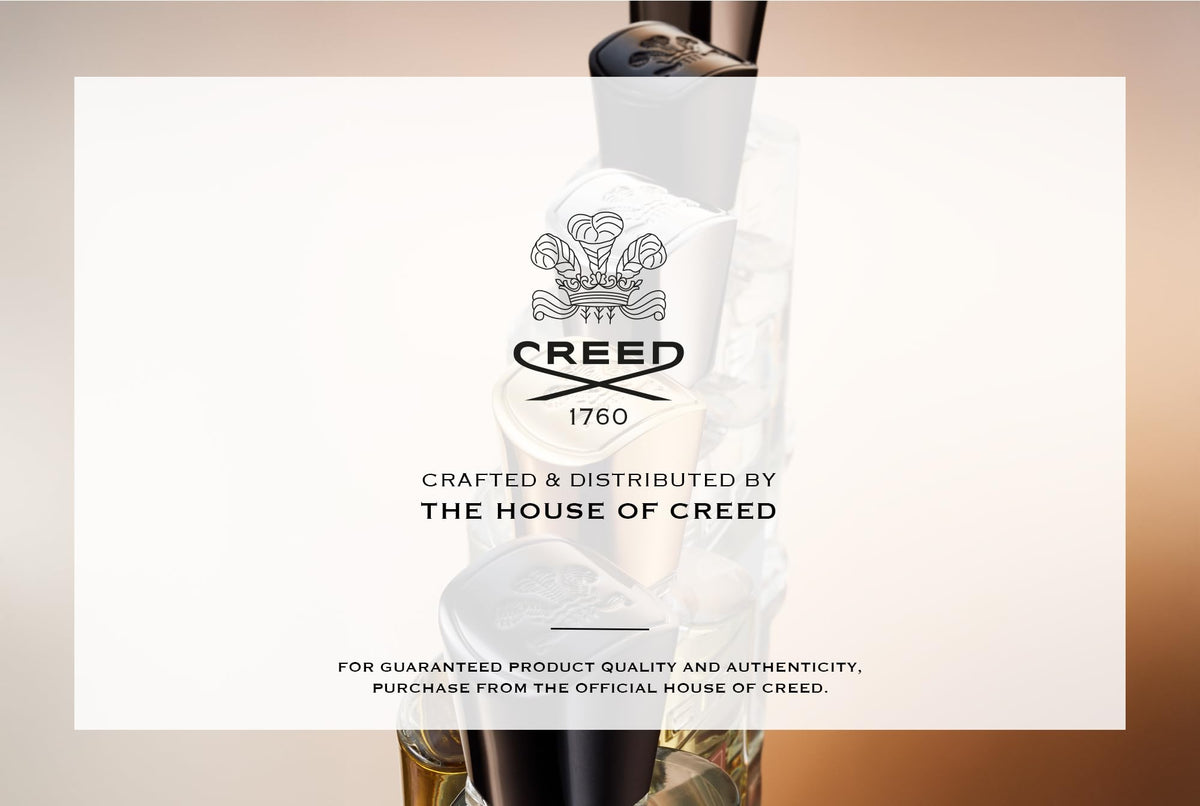 Creed Love in White bottle and box together