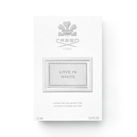 Creed Love in White bottle side view showcasing its design