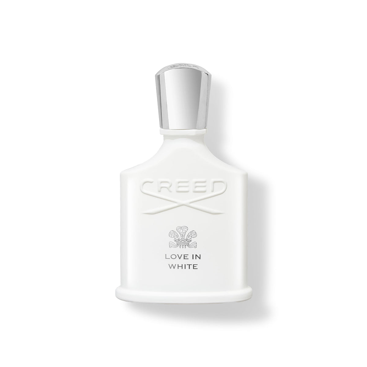 Creed Love in White Eau de Parfum front view with elegant packaging
