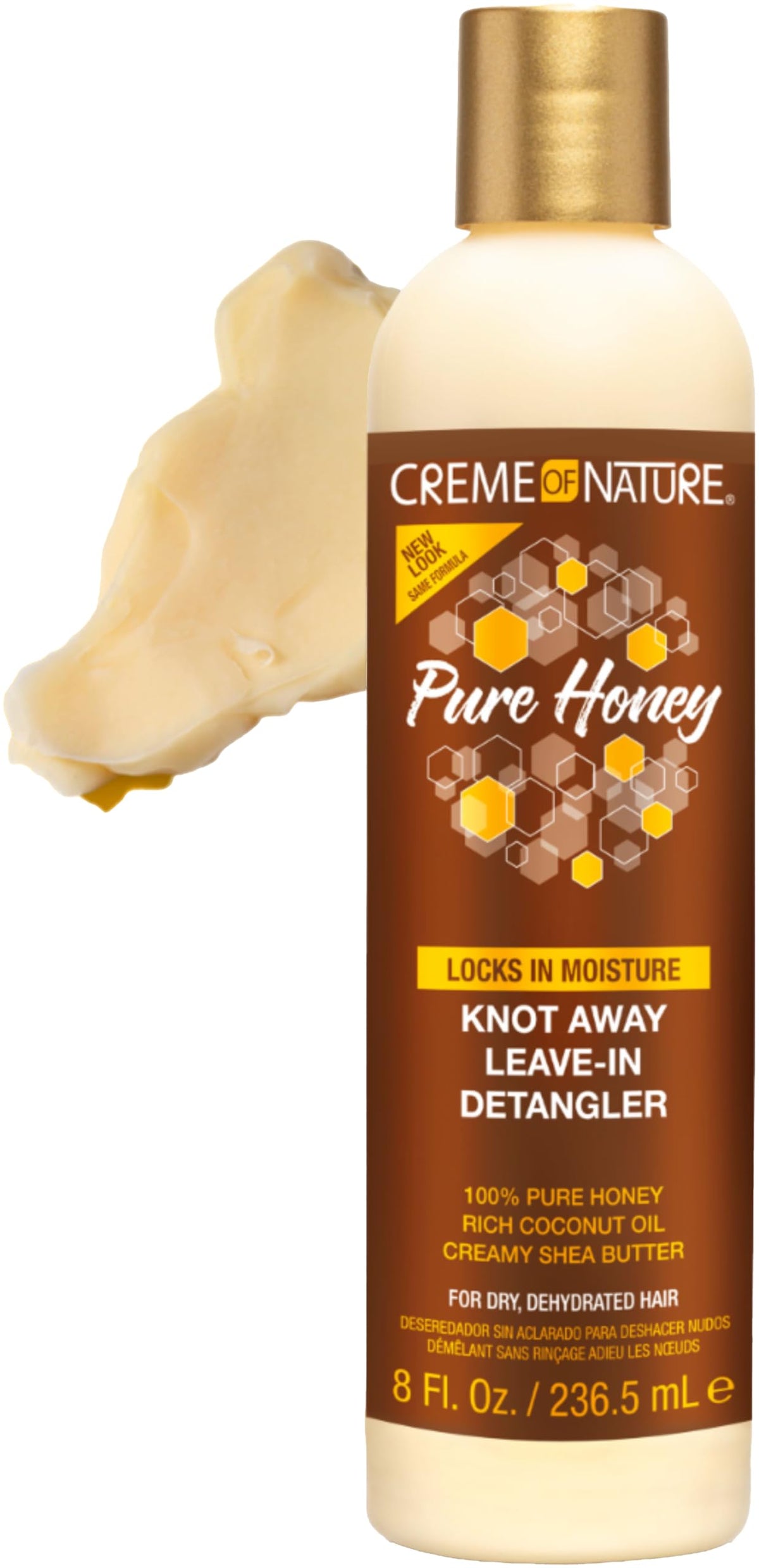 Creme of Nature Pure Honey Scalp Refresh 8 oz bottle front view