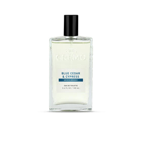 Cremo Blue Cedar & Cypress Cologne Spray front view