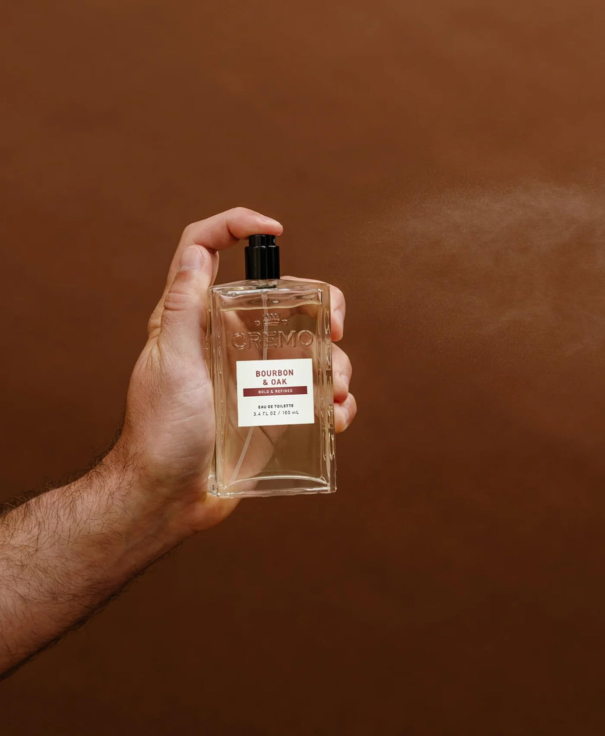 Cremo Bourbon & Oak Cologne lifestyle scene