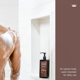 Cremo Casked Vanilla Body Wash 32 Fl Oz pump bottle