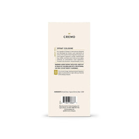 Cremo Italian Bergamot Cologne lifestyle scene