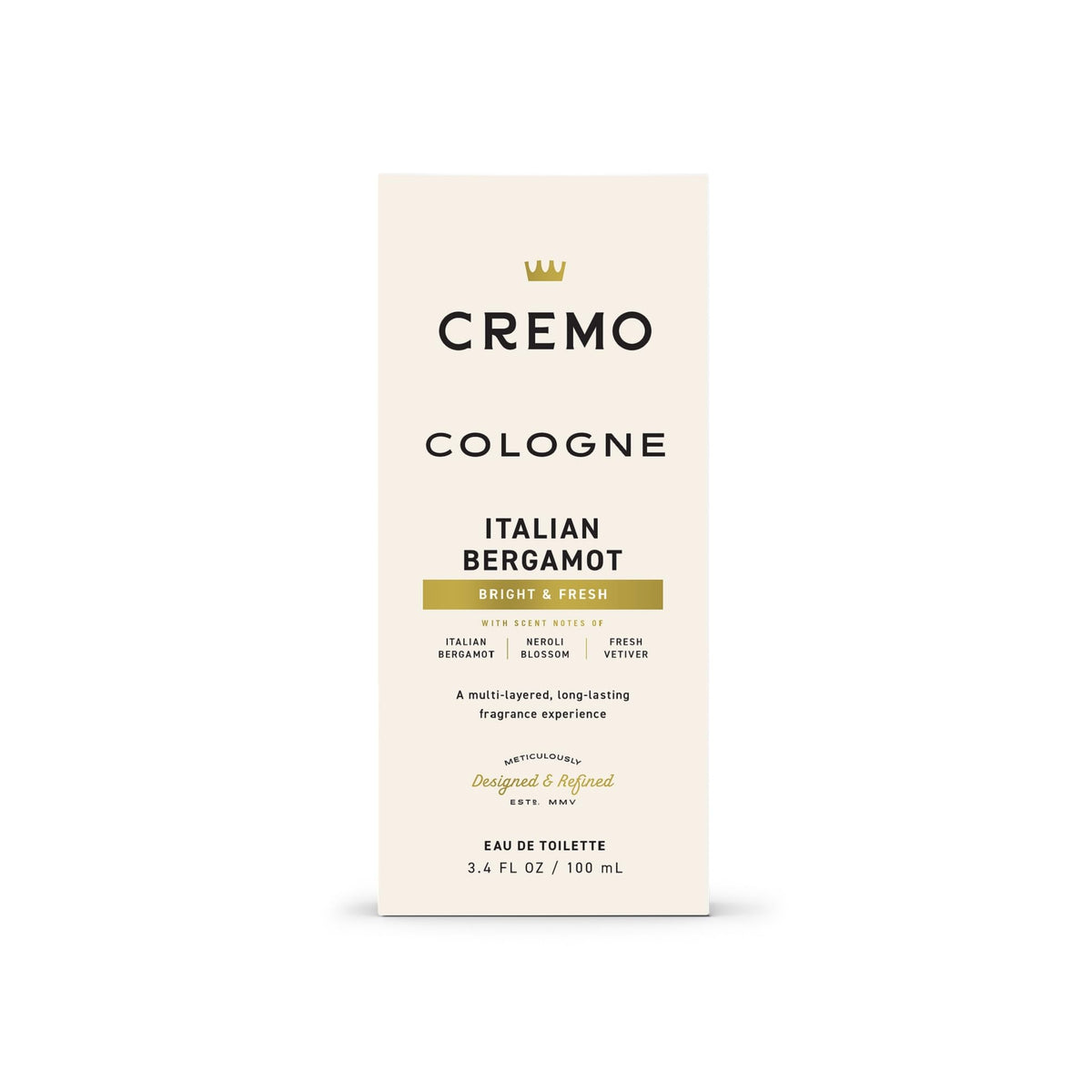 Cremo Italian Bergamot Cologne spray nozzle close-up