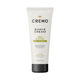 Cremo Sage & Citrus Shave Cream 6 Fl Oz front view