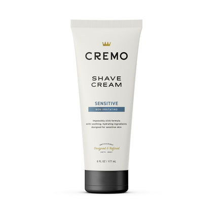 Cremo Sensitive Shave Cream 6 Fl Oz front view
