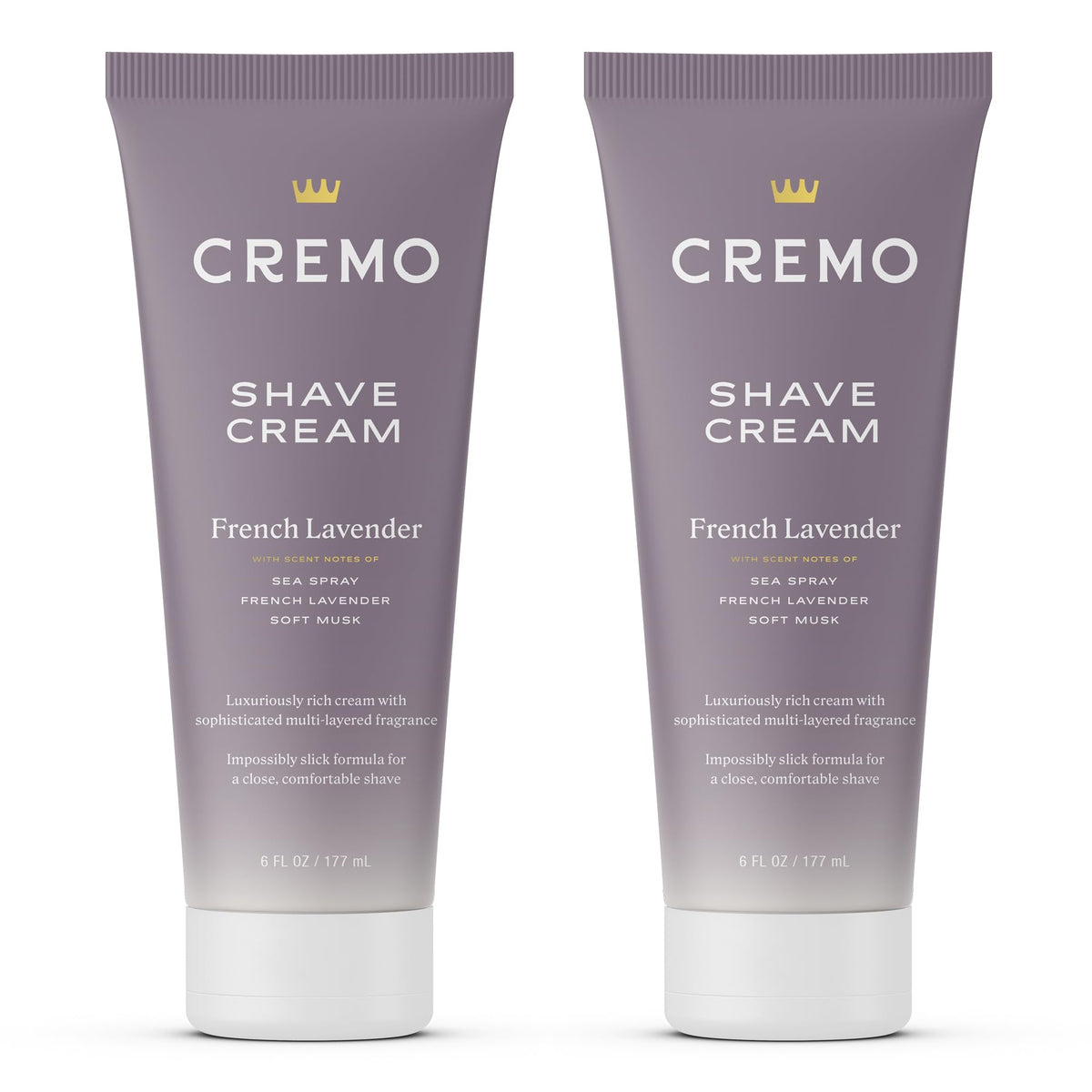 Cremo Women's Shaving Cream Sensitive Skin 6 Fl Oz front view