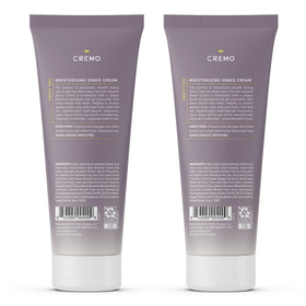 Cremo Women's Shaving Cream showing rich creamy texture