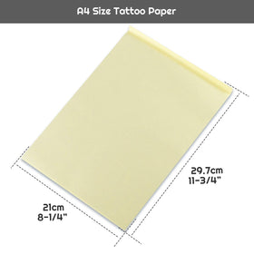 Cridoz Tattoo Transfer Paper kit with sheets stacked