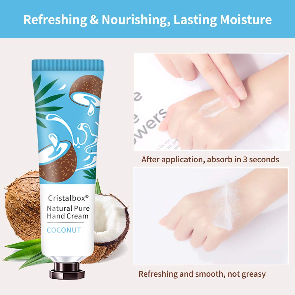 CRISTALBOX hand lotion with shea butter and aloe ingredients