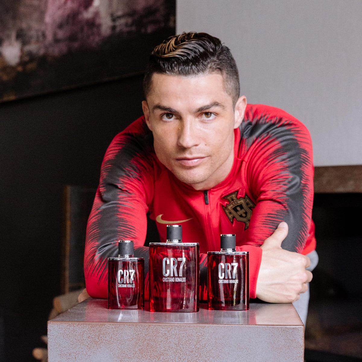 CRISTIANO RONALDO Eau De Toilette bottle side view