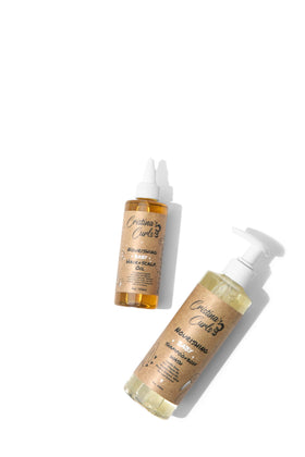 Cristina's Curls baby wash day bundle packaging