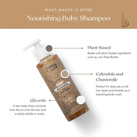 Cristina's Curls gentle shampoo bottle close-up