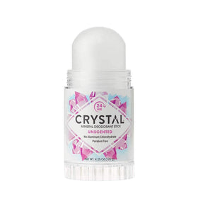 Crystal Essence Mineral Deodorant Stick Unscented back view
