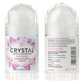 Crystal Essence Mineral Deodorant Stick Unscented front view