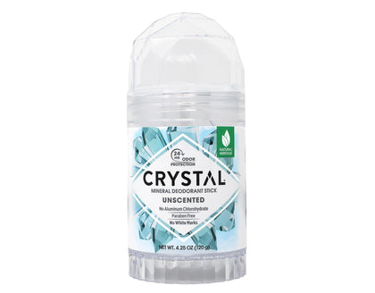 Crystal Essence Mineral Deodorant Stick Unscented front view