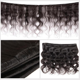 CSCHS Body Wave Bundles displayed with styling tools