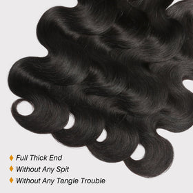 CSCHS Body Wave Bundles length comparison
