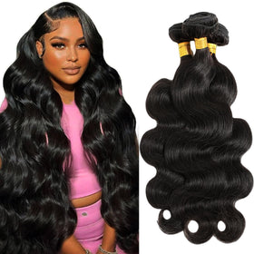 CSCHS Body Wave Human Hair Bundle 22 Inch front view