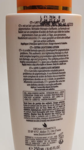 CT+ Clear Therapy Lotion 8.45 oz packaging