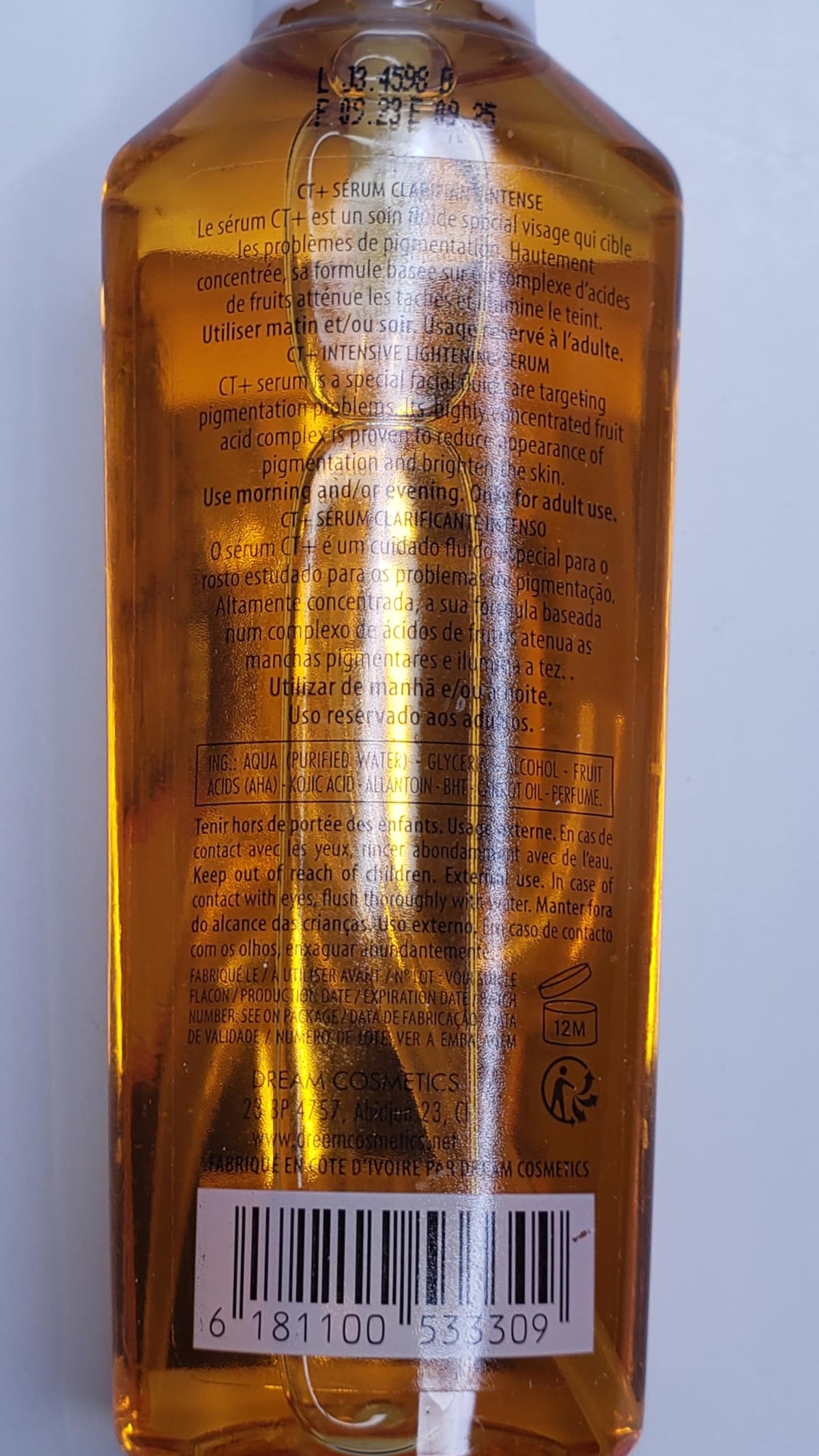 CT+ Clear Therapy Soap 6.17 oz bar