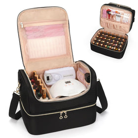CUBETASTIC Nail Polish Organizer front view with various colours