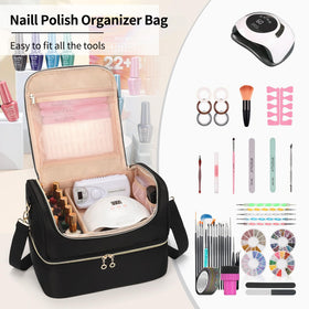 CUBETASTIC Nail Polish Organizer in lifestyle setting