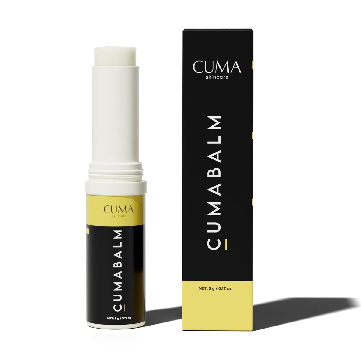 CUMA CumaBalm™ Eye Balm front view with packaging