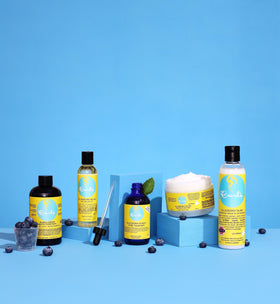 Curls Blueberry Bliss Leave In Conditioner 12 oz side view
