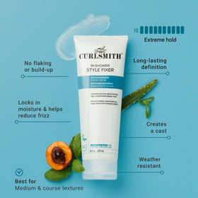 CURLSMITH In-Shower Style Fixer Gel 2 oz back view