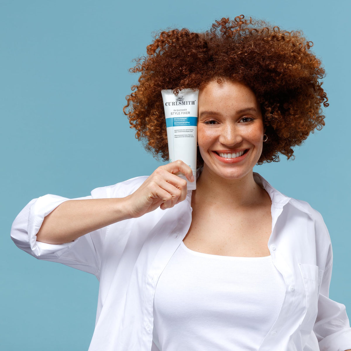 CURLSMITH In-Shower Style Fixer Gel with Apricot Kernel and Avocado Oil