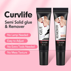 CurvLife 10ml Nail Remover bottle with dropper