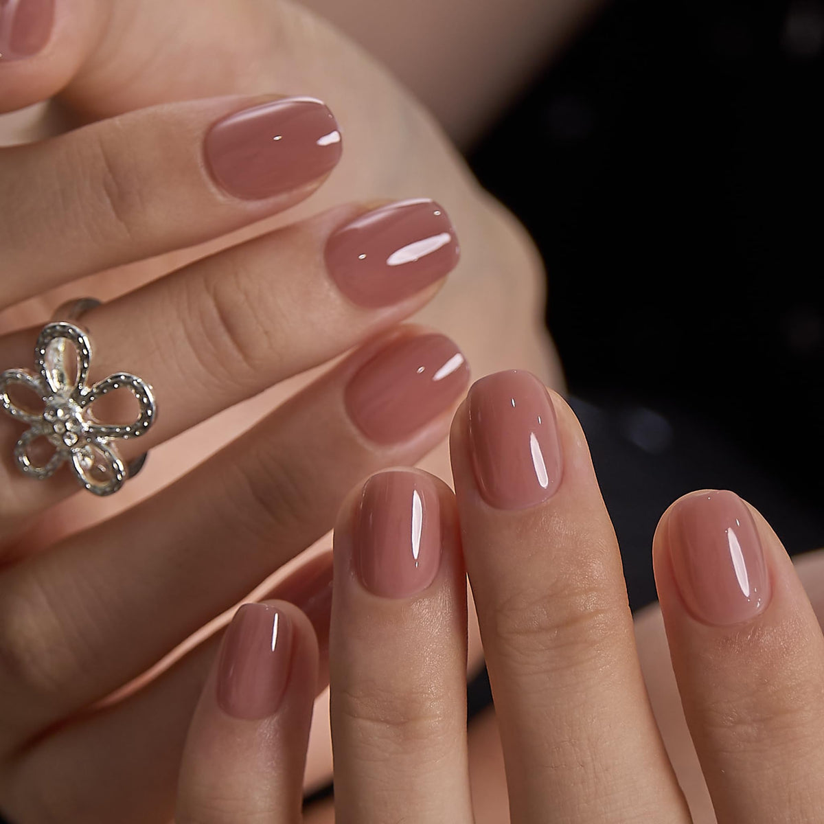 CurvLife Extra Short Square Press On Nails assorted sizes in packaging