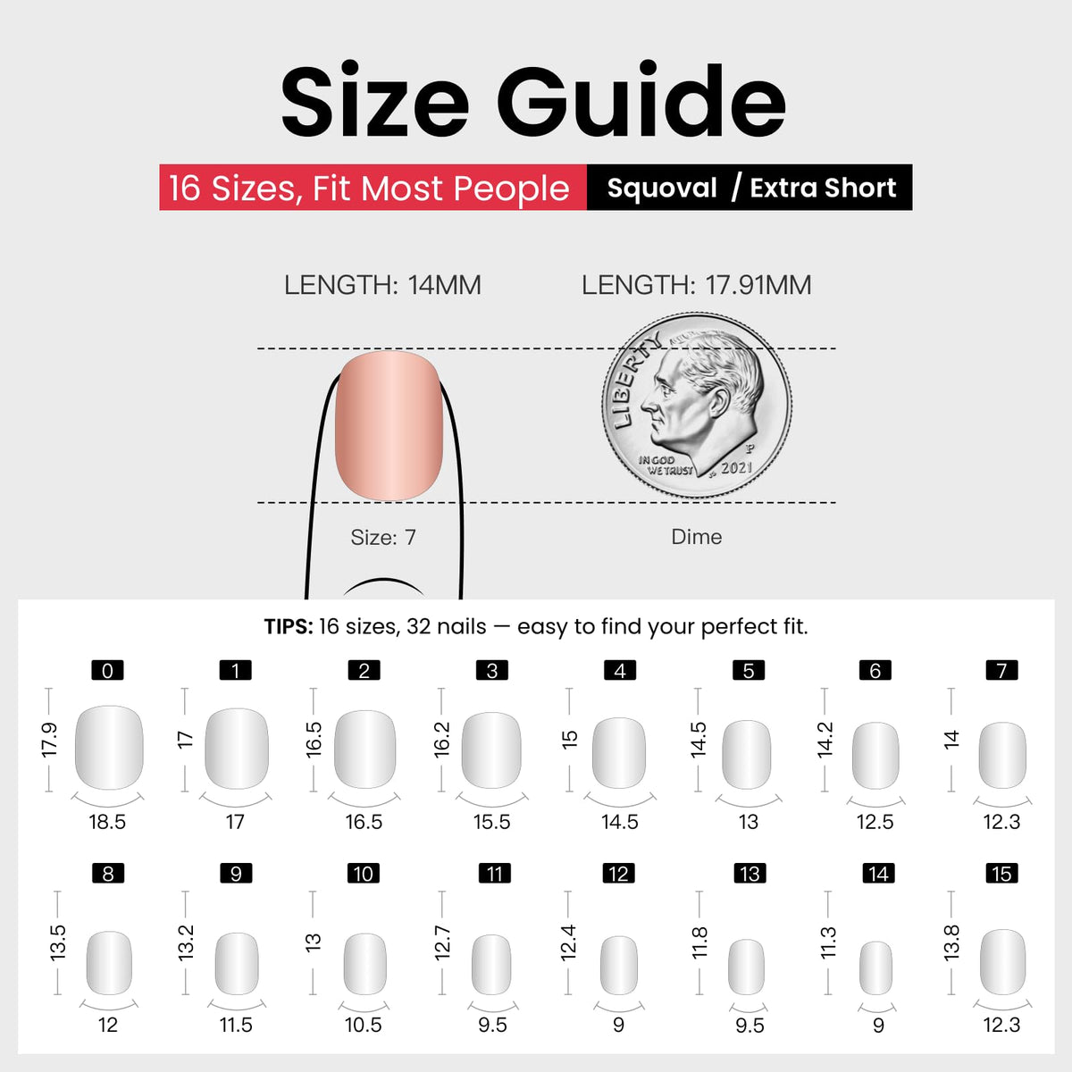 CurvLife Extra Short Square Press On Nails in a lifestyle setting