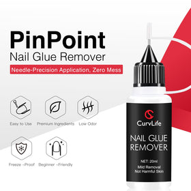 CurvLife Nail Application Tools including wooden cuticle sticks and nail file