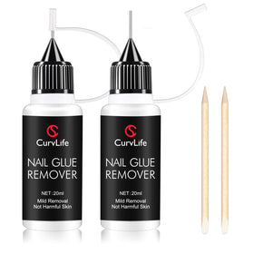 CurvLife Nail Glue Remover 20ml bottle front view
