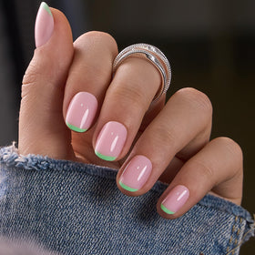 CurvLife press on nails kit with glue and adhesive tabs