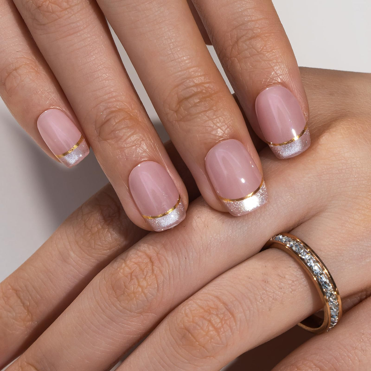 CurvLife press on nails kit with nail glue and accessories