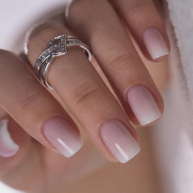 CurvLife press on nails kit with nail glue and adhesive tabs