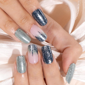 CurvLife press on nails showing various sizes