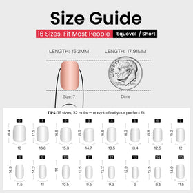 CurvLife Press On Nails storage box