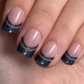 CurvLife press on nails with accessories including nail glue and file