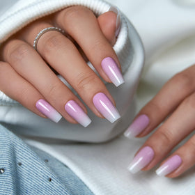 CurvLife press on nails with storage box and accessories